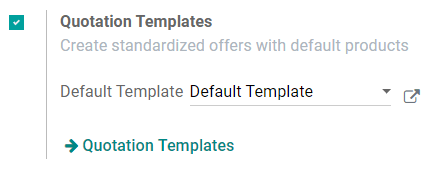 How to enable quotation templates on PerfectWORK Sales?